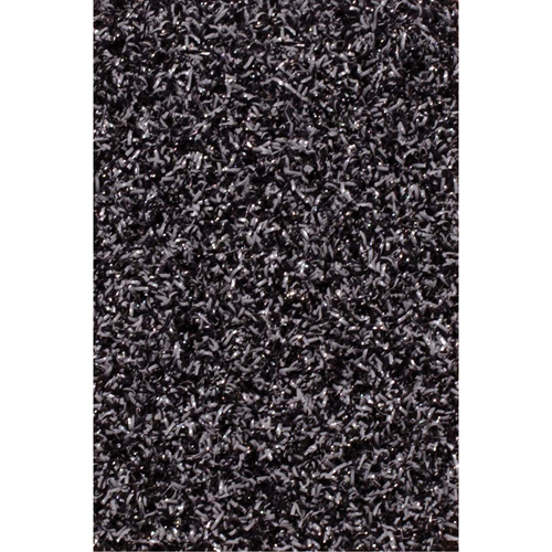 Tundra Indoor/Outdoor Matting, Latex/Polypropylene, Scraper Type, Tufted Cut Pile Pattern, 3-1/2' x 15', Charcoal Auto-Cam