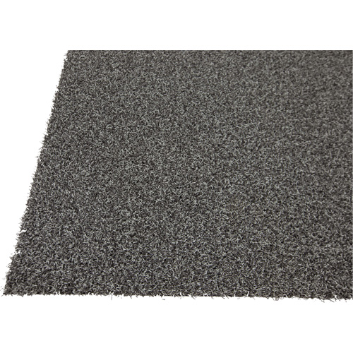 Tundra Indoor/Outdoor Matting, Latex/Polypropylene, Scraper Type, Tufted Cut Pile Pattern, 6-5/6' x 10', Grey Auto-Cam