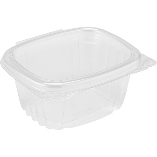 Hinged Lid Deli Container, Plastic Auto-Cam