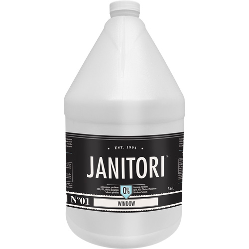 Nettoyant &agrave; fen&ecirc;tre Janitori 01, 4 L, Cruche Auto-Cam