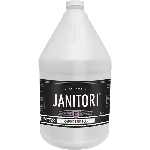 Savon &agrave; main Janitori 52, Mousse, 4 L, Parfum&eacute; Auto-Cam