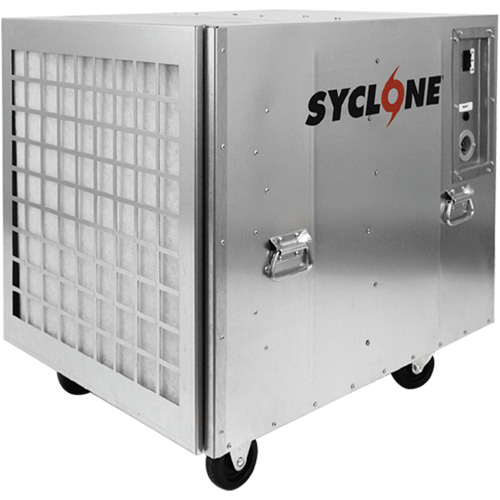 Syclone 1950 CFM Negative Air Machine & Air Scrubber, 2 Speeds Auto-Cam