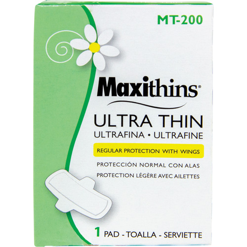 Maxithins&reg; Maxi Pad Ultra Thin with Wings Auto-Cam