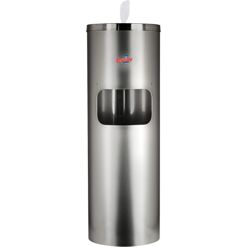 Stainless Steel Wipes Floor Stand Auto-Cam