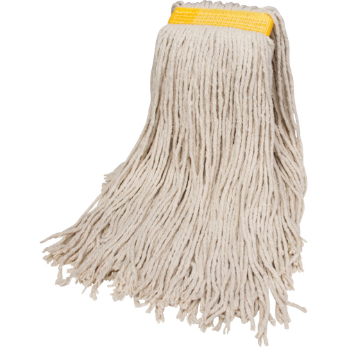 Wet Floor Mop, Cotton, 24 oz., Cut Style Auto-Cam