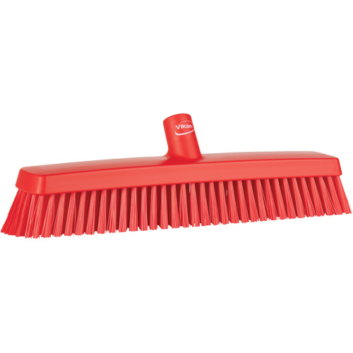 T&ecirc;te de balai-brosse, Crins Fin/Ferme, 16-1/2", Polyester/Polypropyl&egrave;ne, Rouge Auto-Cam