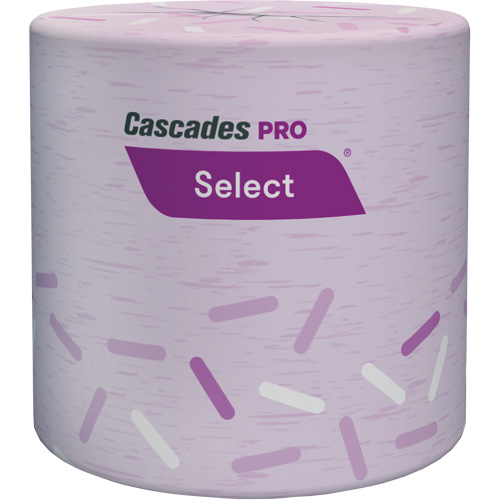 Papier hygi&eacute;nique PRO Select, 1 Pli, 1000 Feuilles/Rouleu, Blanc Auto-Cam