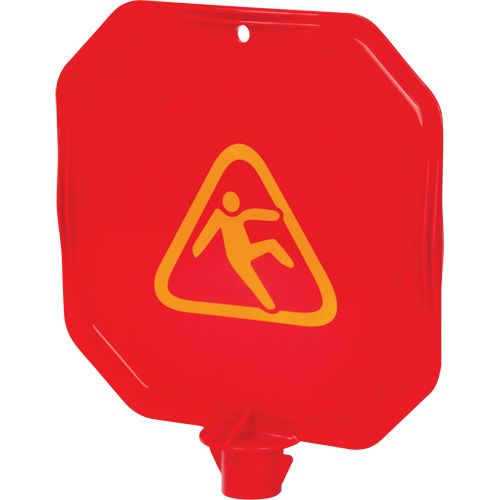 Wet Floor Safety Cone Topper, Pictogram Auto-Cam