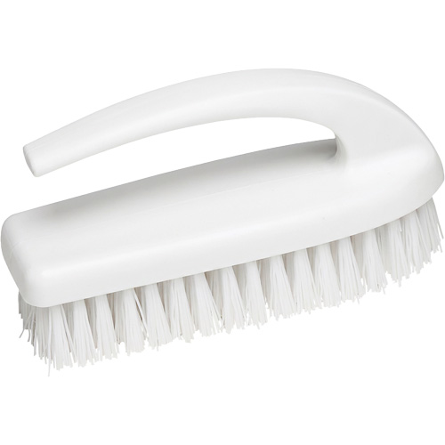 Iron-Style Brush, 6" L, Polypropylene Bristles, Blue Auto-Cam