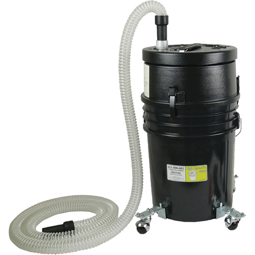 Aspirateur de suppression HEPA &agrave; grande capacit&eacute;, Sec, 5 gal. US (18,92 Litres) Auto-Cam