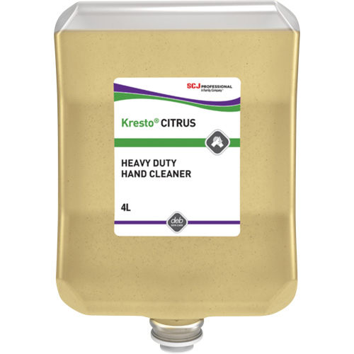 Kresto&reg; Citrus Hand Cleanser, Cream, 4 L, Scented Auto-Cam
