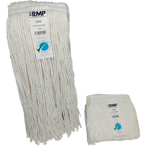 4-Ply Narrow Mop Head, Rayon, 12 oz., Cut Style Auto-Cam