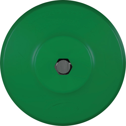 HyDrive Round Drill Brush, Extra Stiff Bristles, 3-1/10" Long, Green Auto-Cam