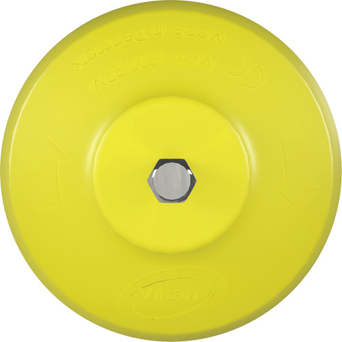 HyDrive Round Drill Brush, Extra Stiff Bristles, 3-1/10" Long, Yellow Auto-Cam