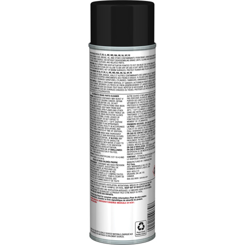 Pro Line Brake Parts Cleaner with Ultra Low VOC, Aerosol Can Auto-Cam