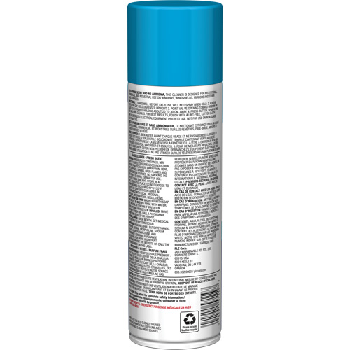 Nettoyant pour vitres Pro Line sans ammoniaque, au parfum frais, 19 oz., Canette a&eacute;rosol Auto-Cam