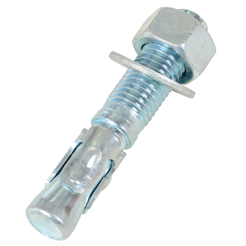 Wedge Bolt Anchor, Zinc Plated, 3/4" x 4-1/4" Auto-Cam
