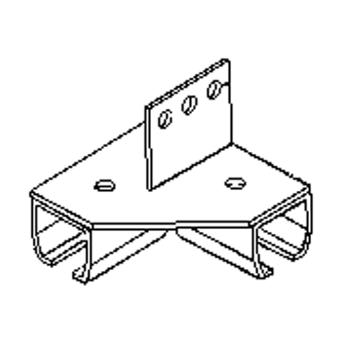 Beam Mount Curtain Partition 90° Corner Connector Auto-Cam