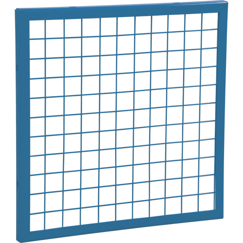 Wire Mesh Partition Components - Panels, 1' H x 4' W Auto-Cam