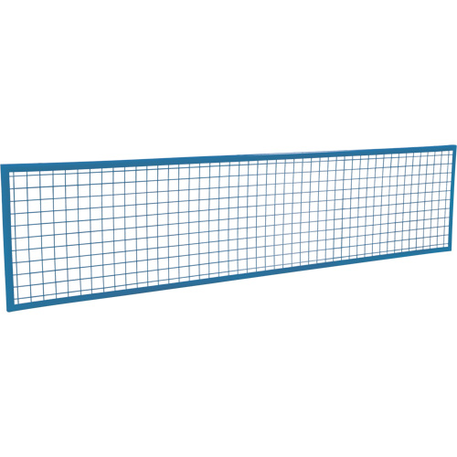 Wire Mesh Partition Components - Panels, 2' H x 8' W Auto-Cam