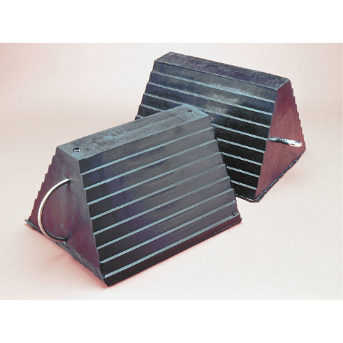 Cale de roue, 9" x 8" x 6", Noir Auto-Cam