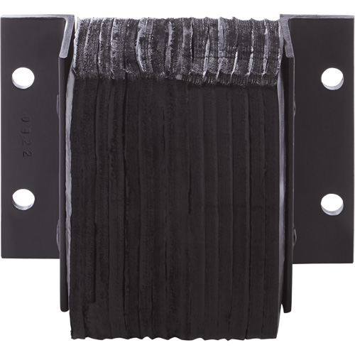 Butoirs de quai lamell&eacute;s, Horizontal, Caoutchouc, 12" la x 4" p x 10" h Auto-Cam