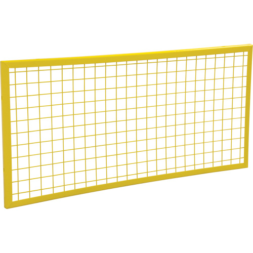 Wire Mesh Partition Components - Panels, 2' H x 4' W Auto-Cam