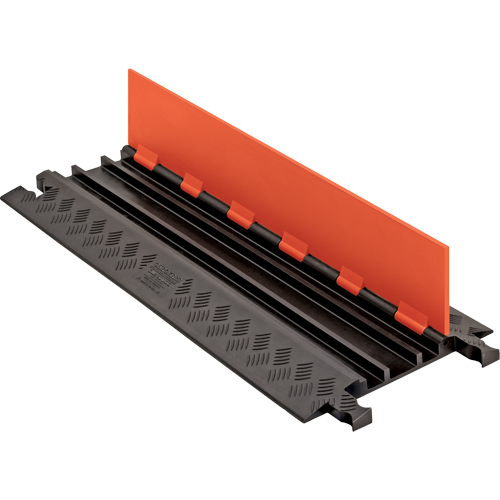 Guard Dog&reg; Low Profile Cable Protector, 3 Channels, 36" L x 13.8" W x 1.25" H Auto-Cam