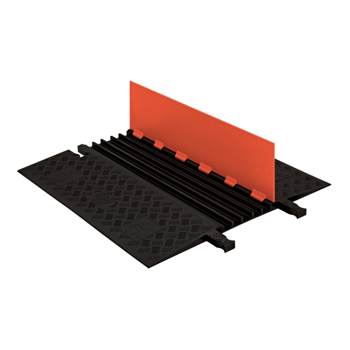 Protecteur de c&acirc;ble ADA/DDA &agrave; profil bas Guard Dog, 5 canaux, 36" lo x 33,3" la x 1,25" h Auto-Cam