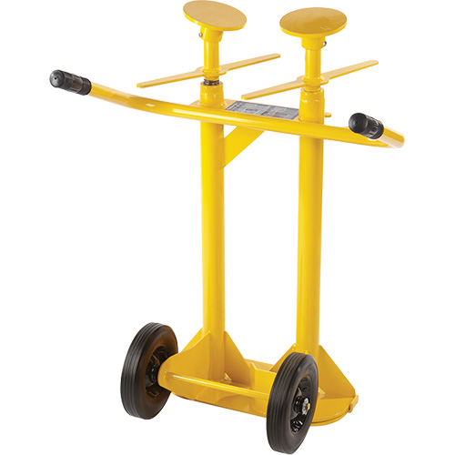 Two-Post Trailer-Stabilizing Jack Stands, 50 tons Lift Capacity Auto-Cam