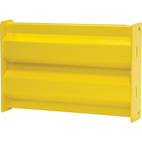 Barri&egrave;re de s&eacute;curit&eacute; de qualit&eacute; industrielle, Acier, 19" lo x 12" h, Jaune s&eacute;curit&eacute; OSHA Auto-Cam