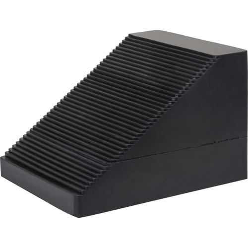 Wheel Chock, 10-5/8" x 8-5/8" x 7", Black Auto-Cam