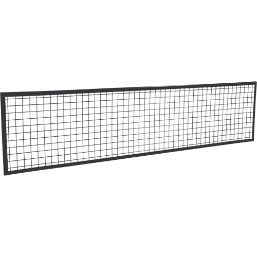 Wire Mesh Partition Panel, 2' H x 8' W Auto-Cam