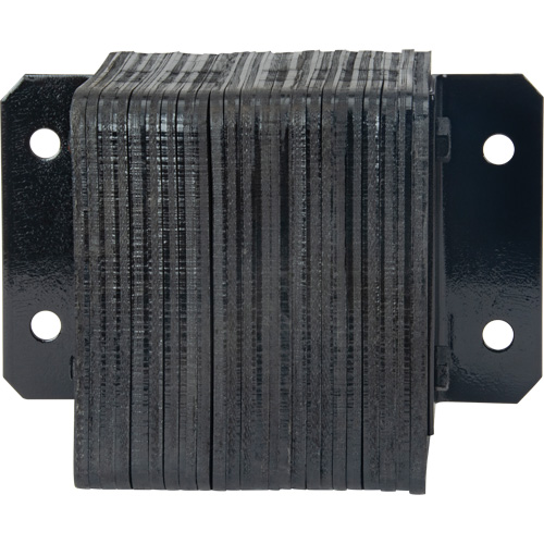Laminated Dock Bumpers, Horizontal, Rubber, 12" W x 6" D x 10" H Auto-Cam