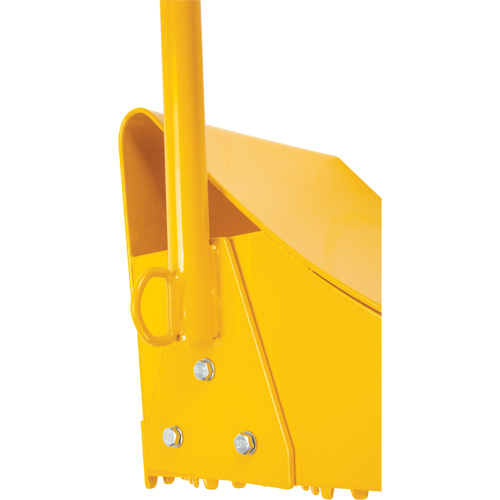 Ice Chock with Ergonomic Handle, Steel, Yellow, 8-1/16" W x 10-5/8" D x 8-13/16" H Auto-Cam