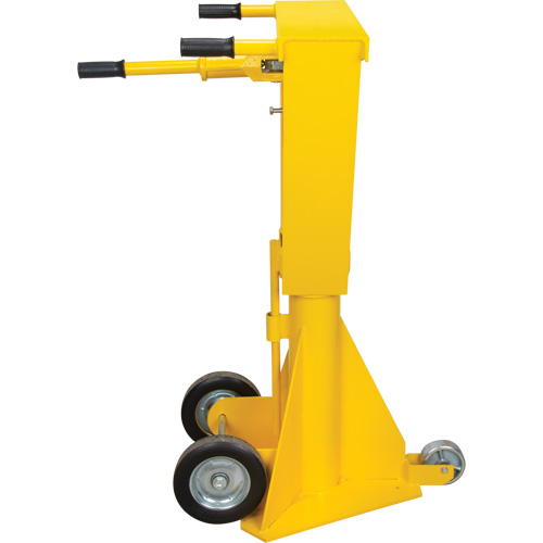 100,000 lbs. Static Capacity Ratchet Beam Trailer Jack, 20 tons Lift Capacity Auto-Cam