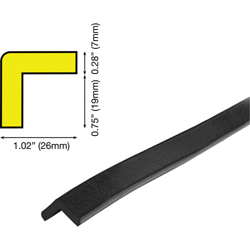 E Profile 5M Corner Protection Bumper Guard Auto-Cam