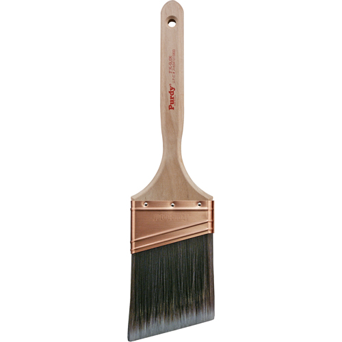 Pinceau XL Glide, Poly/nylon, Manche Bois, Largeur de 3" Auto-Cam