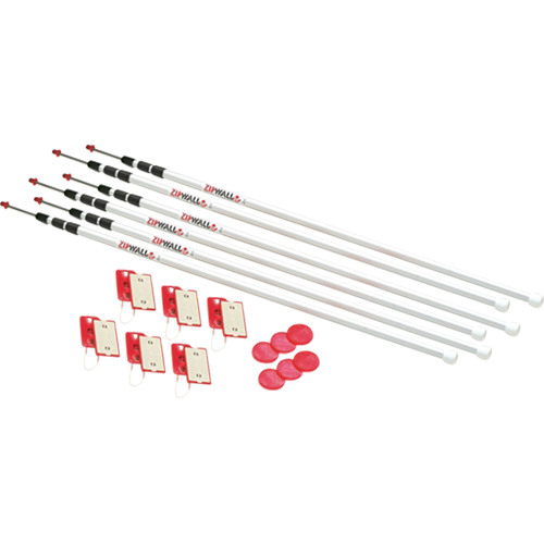 Zipwall&reg; Spring Loaded Pole Auto-Cam