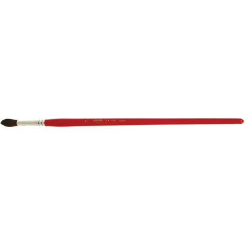 Round Marking Paint Brush, 9/32" Brush Width, Camel Hair, Wood Handle Auto-Cam