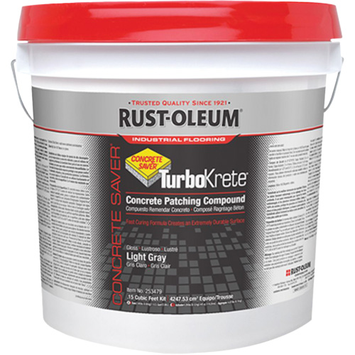 TurboKrete&reg; Concrete Patch Compound Kit, Grey Auto-Cam