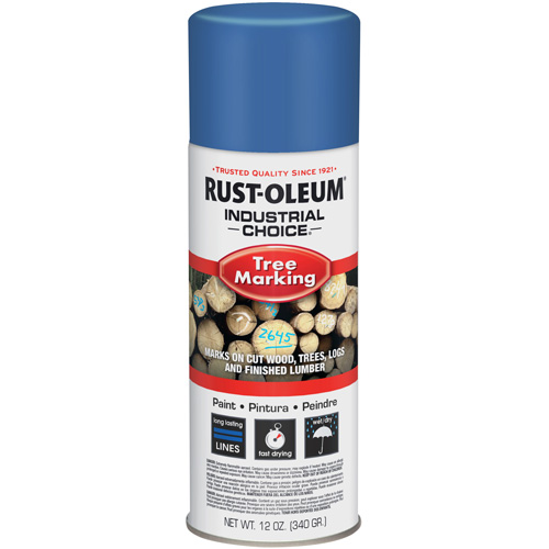 Peinture pour le marquage des arbres Industrial Choice T1600, Bleu, 16 oz Auto-Cam
