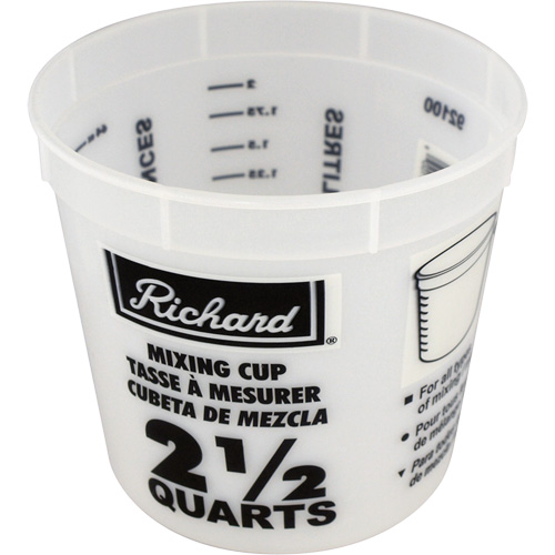 Plastic Mixing Cup Auto-Cam