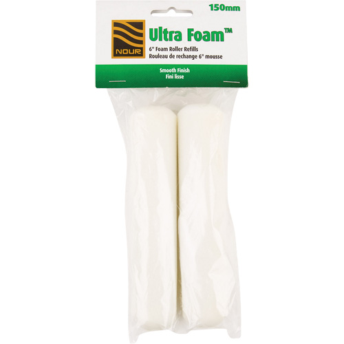 Rouleaux &agrave; peinture haute densit&eacute; Ultra Foam, Nap 9,525 mm (3/8"), 152,4 mm (6") l Auto-Cam