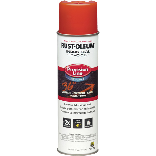 M1800 Water-Based Precision Line Marking Paint, 17 oz., Aerosol Can Auto-Cam