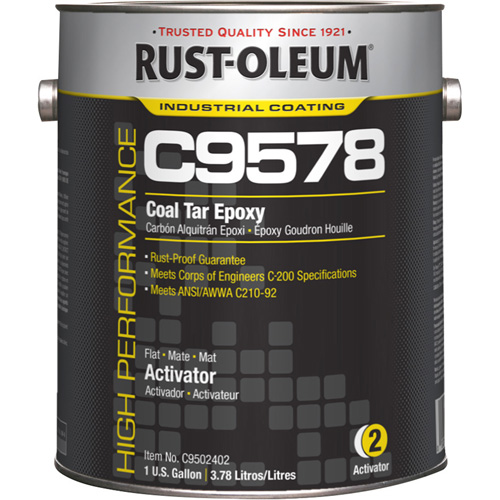 Activateur pour rev&ecirc;tement &eacute;poxydique &agrave; base de goudron de houille et &agrave; haute teneur en solides du syst&egrave;me C9578, Gallon Auto-Cam
