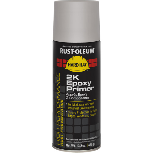 Appr&ecirc;t &eacute;poxydique 2K &agrave; haute performance en a&eacute;rosol du syst&egrave;me V2300, Gris, 13 oz, Canette a&eacute;rosol Auto-Cam