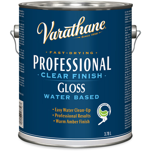 Varathane&reg; Professional Finish, 3.78 L, Clear, Gloss Auto-Cam