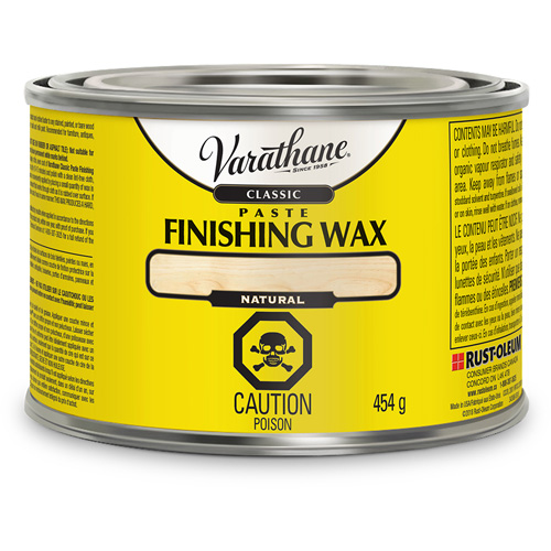 Cire de finition en p&acirc;te classique Varathane, 450 g, Naturel, Mat Auto-Cam