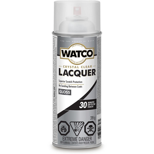 Laque pour bois Watco, 319 g, Transparent, Brillant Auto-Cam